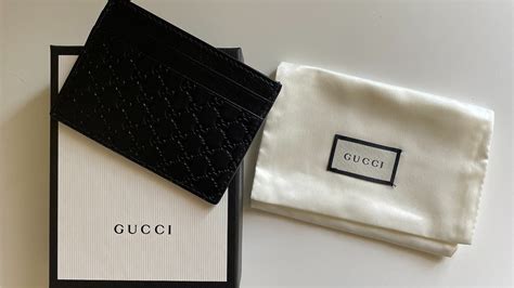 Gucci microguccissima card holder